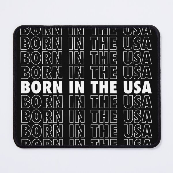 Item preview, Born in the USA (white) designed and sold by didijuca.