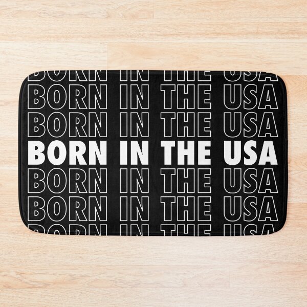 Item preview, Born in the USA (white) designed and sold by didijuca.