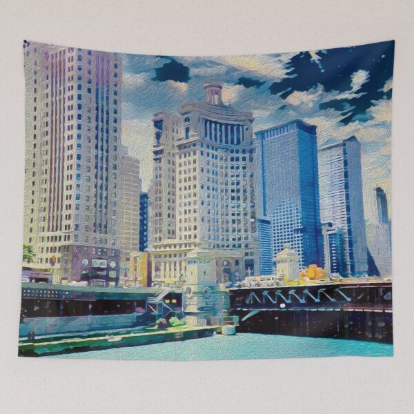Item preview, CHICAGO WATERFRONT designed and sold by ArtbyRolleen.