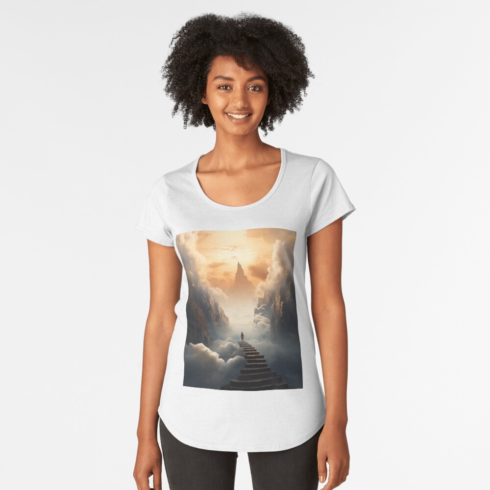 Vista previa del artículo con la obra «Camiseta premium de cuello ancho», diseñado y vendido por paletteparadDsg.