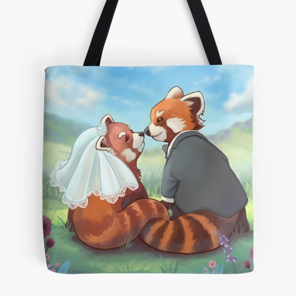 Item preview, Cute Red Panda Couple designed and sold by Adrienn Ecsedi.