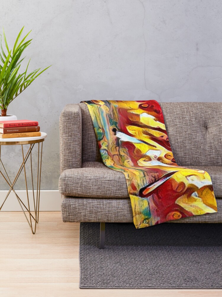 Thumbnail 2 of 6, Throw Blanket, Two Sailboats Racing designed and sold by Profitrip.