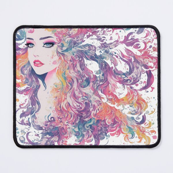 Item preview, colorfull abstract girl face_v3 designed and sold by TTR3.