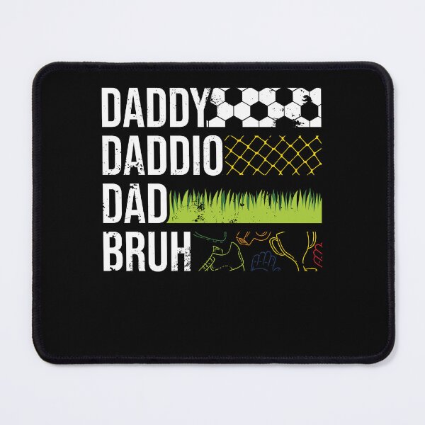 Item preview, Funny Soccer Daddy Daddio Dad Bruh designed and sold by Crush Retro®.