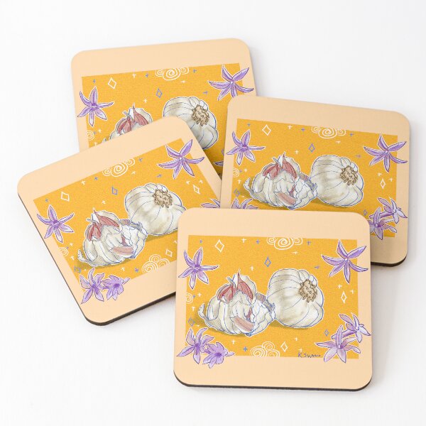 Item preview, Garlic and blossoms  designed and sold by Kimberlee-Shaw.