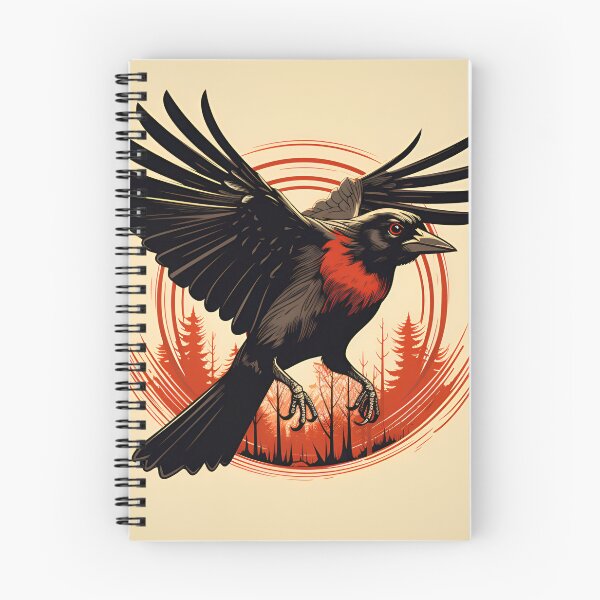 Item preview, Black bird red logo graphic  designed and sold by AndyMcBird.