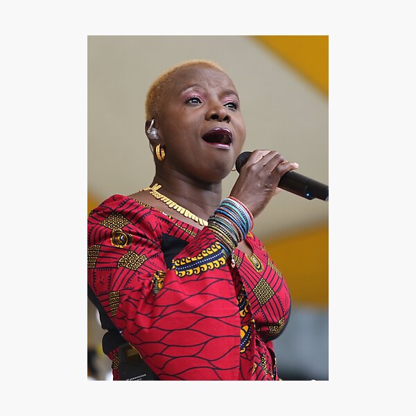 Item preview, Angelique Kidjo - Photograph designed and sold by ConcertImages.