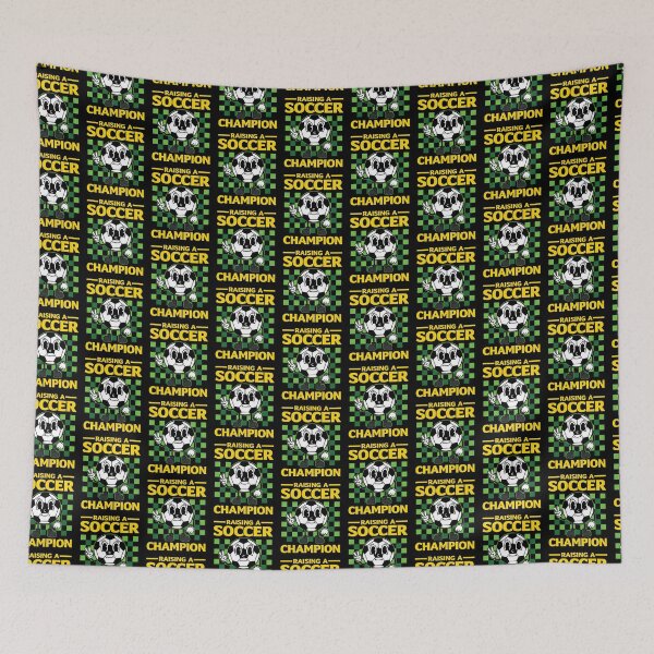 Item preview, Raising a Soccer Champion Mom Mama Dad designed and sold by Crush Retro®.