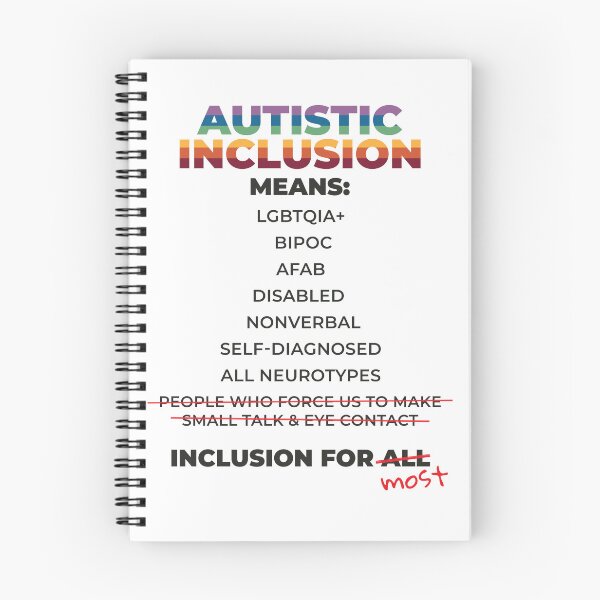 Item preview, Autistic Inclusion  designed and sold by AL-ND-Alliance.