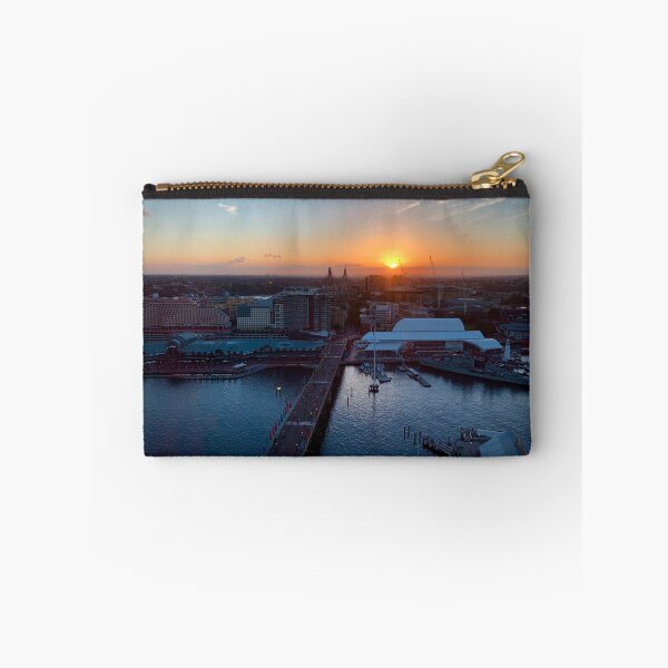 Item preview, Urban Serenity: Sunset Over Darling Harbour, Sydney designed and sold by AltitudeEchoes.