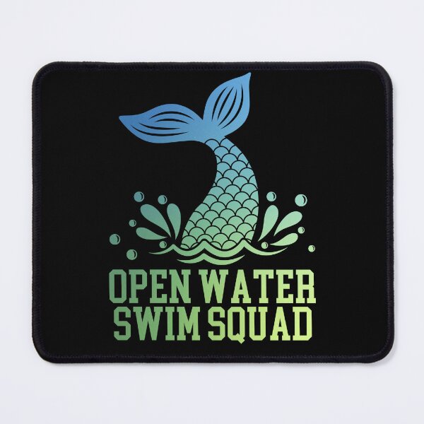 Item preview, Open water swim squad - mermaid vibes designed and sold by EvergreenWhimsy.