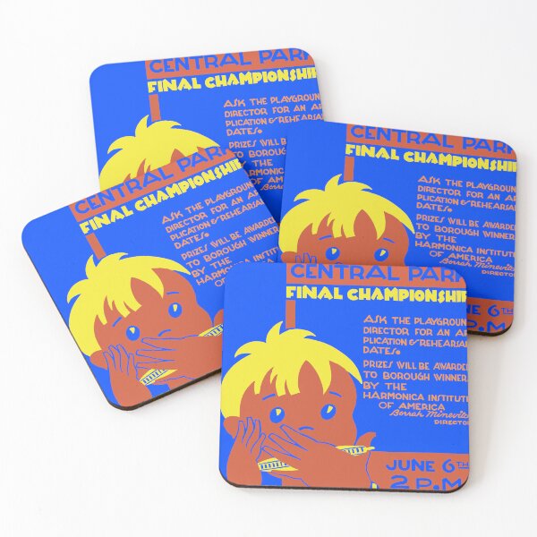Item preview, WPA Poster—Harmonica Contest designed and sold by Chuck Mountain Poster Art.