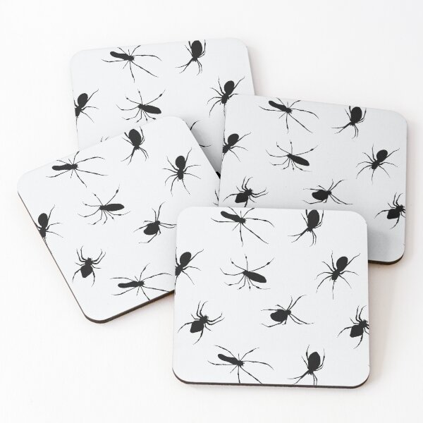 Item preview, Creepy Black Spiders designed and sold by CreativeDraws42.