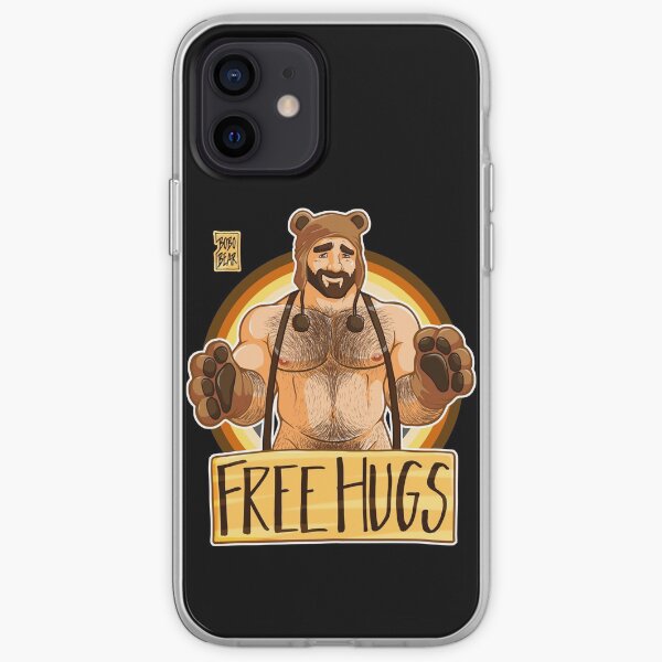 ADAM LIKES HUGS - BEAR PRIDE iPhone Soft Case