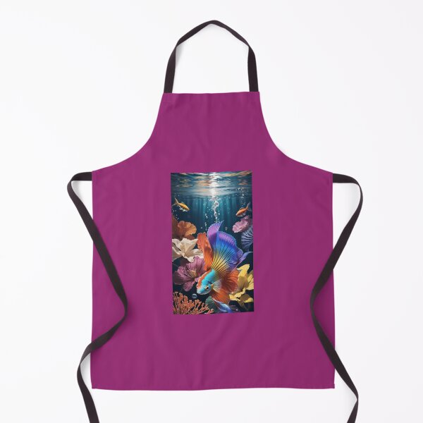 Item preview, Betta Fish Swimming With Flowers 	 	 designed and sold by okbnfceoayk98.