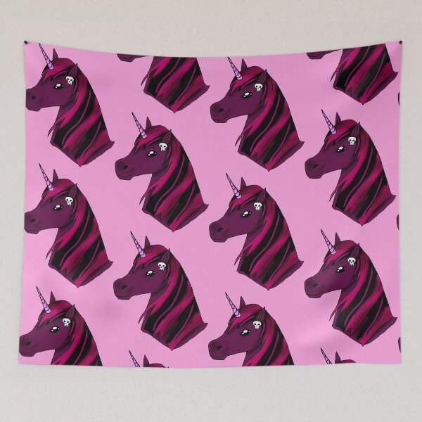Item preview, Emo goth unicorn designed and sold by DinaraandCleo.