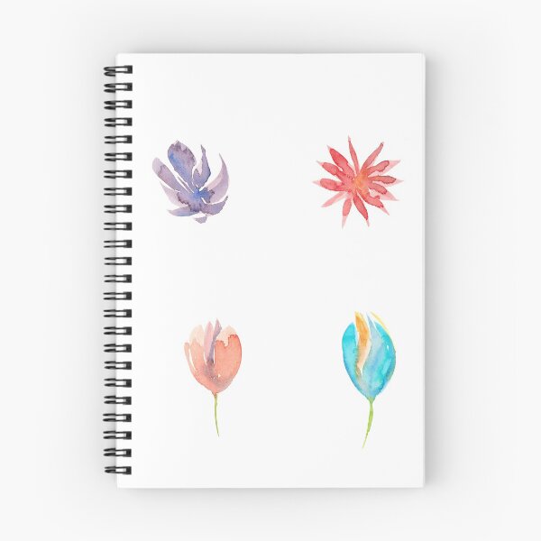 Item preview, Watercolor flowers set designed and sold by FuzzyLogicKate.