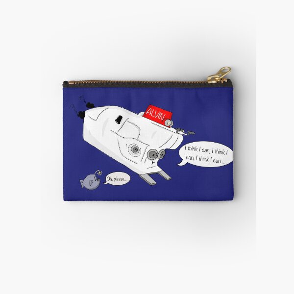 Item preview, Alvin, the Courageous Submersible" Cartoon Print - Inspirational Design designed and sold by blue-planet-art.