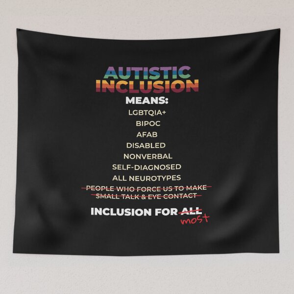 Item preview, Autistic Inclusion (Light) designed and sold by AL-ND-Alliance.