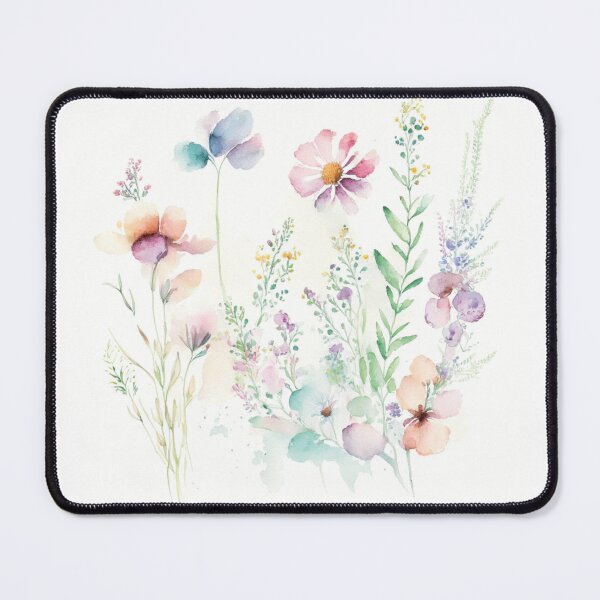 Item preview, Pastel Watercolor Wildflower # 2 designed and sold by JileeArt.