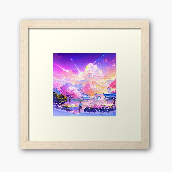 Nagasaki (Japan Multiverse 003) Framed Art Print
