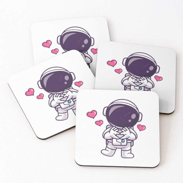 Item preview,  Cute astronaut with love sign hand designed and sold by Stre1f.