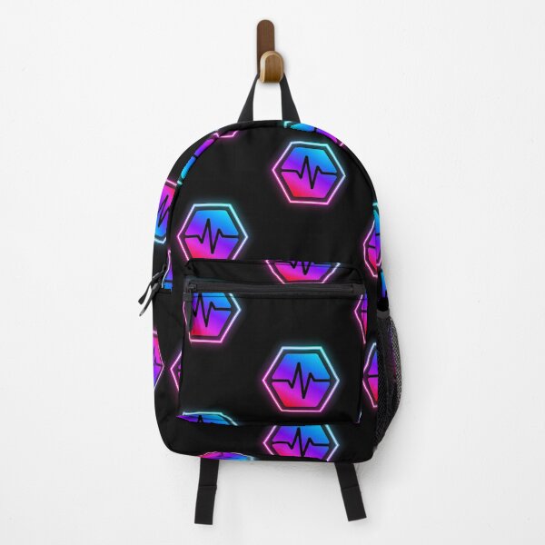 Item preview, Pulsechain Glowing Hexagon - Crypto Logo designed and sold by GetCryptoSwag.