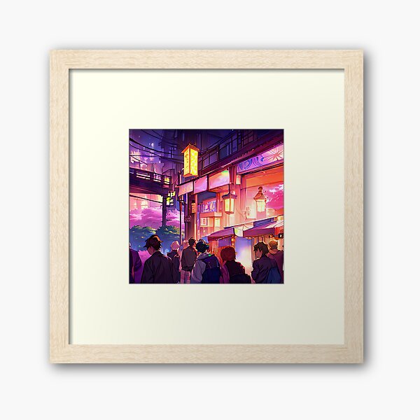 Tokyo (Japan Multiverse 006) Framed Art Print