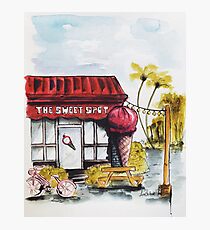 The Sweet Spot Icecream Shop Photographic Print