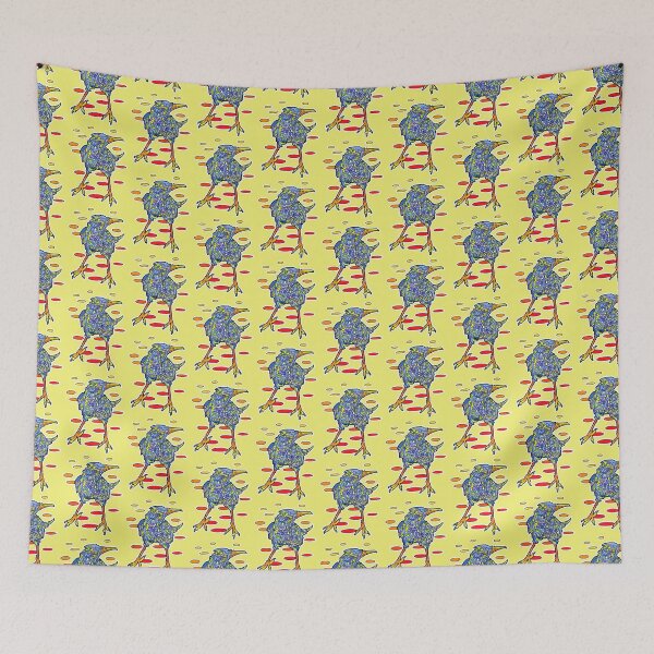Item preview, Grumpy blue bird designed and sold by weilertsen.