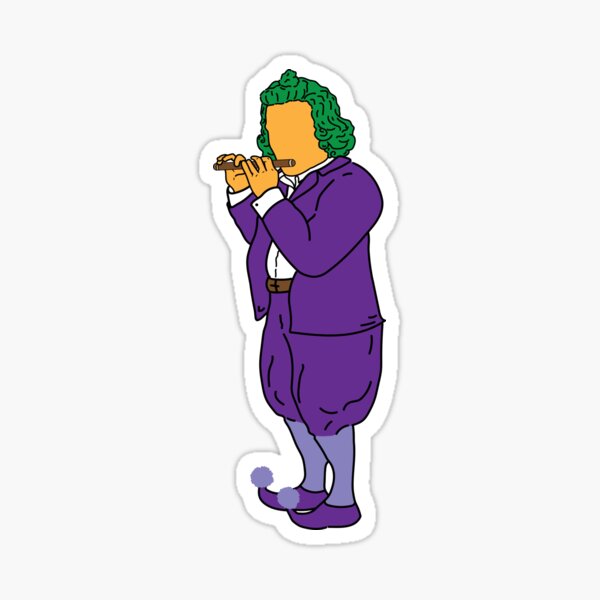 Hugh Grant Oompa Loompa Sticker for Sale by AutopilotDesign