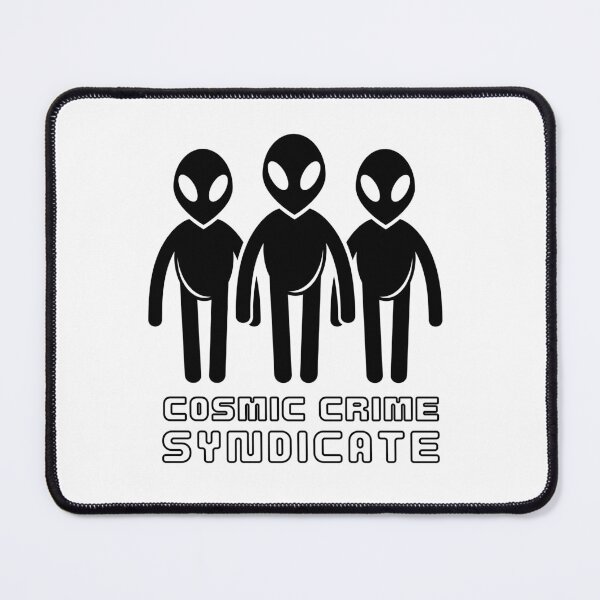 Item preview, Space Humor: Cosmic Crime Syndicate Alien Warlords designed and sold by GoblinBoutique.