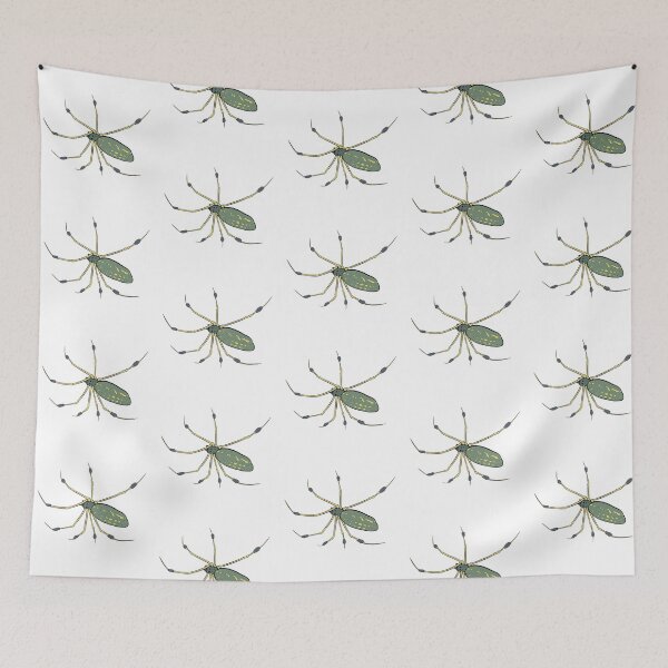 Item preview, Creepy green Spider designed and sold by CreativeDraws42.