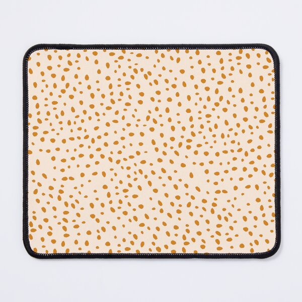 Item preview, Organic Polka Dots - Yellow & Cream designed and sold by PeachyLitchi.