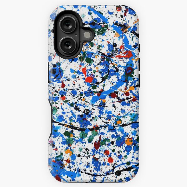 Frenzy in Blue iPhone Tough Case