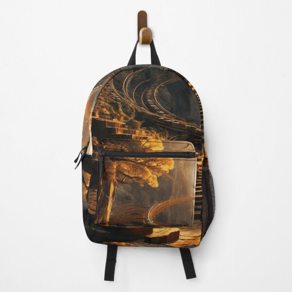 Item preview, Digital Mirage: Sunlit Waterfall in Pixel Precision - 27 designed and sold by Moisky Art.