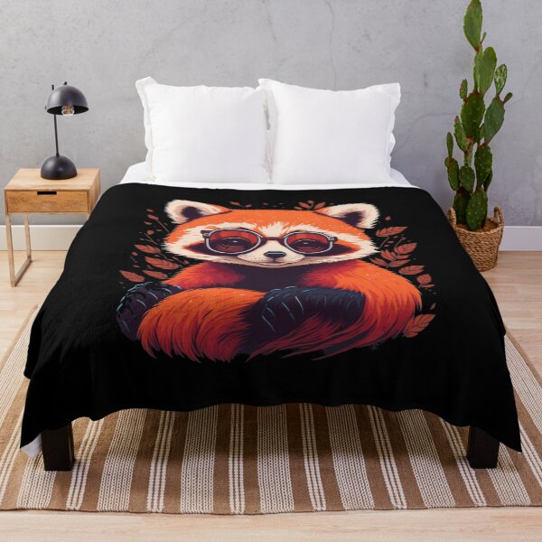 Item preview, Red panda in sunglasses designed and sold by Pug-Obsession.