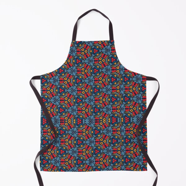 Item preview, Dark Blue Flower Pattern designed and sold by artbibun.