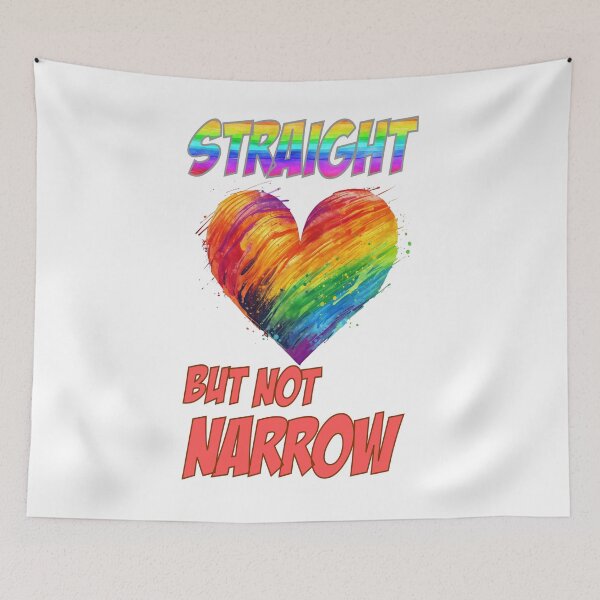 Item preview, Straight But Not Narrow designed and sold by whytealistair.