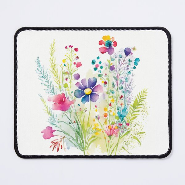 Item preview, Colorful Watercolor Wildflower # 3 designed and sold by JileeArt.