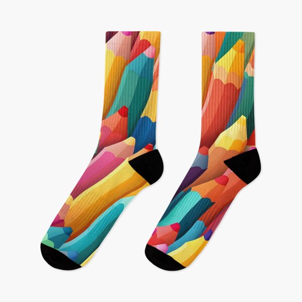 Item preview, Vibrant Colored Pencils Design designed and sold by imaginariumlab.