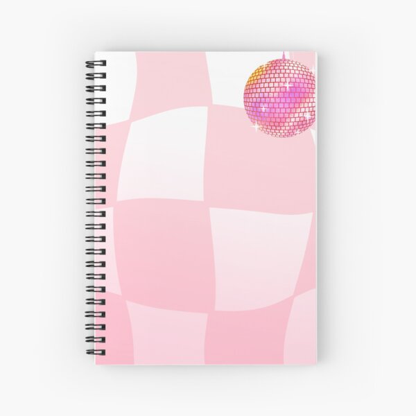 pink disco ball | Spiral Notebook