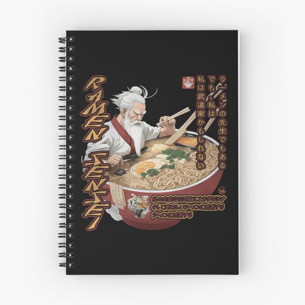Item preview, Martial Arts Ramen Noodles Fusion Sensei Pai Mei designed and sold by 8FistsofTees.