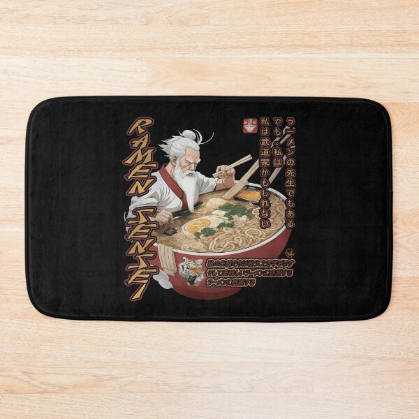 Item preview, Martial Arts Ramen Noodles Fusion Sensei Pai Mei designed and sold by 8FistsofTees.