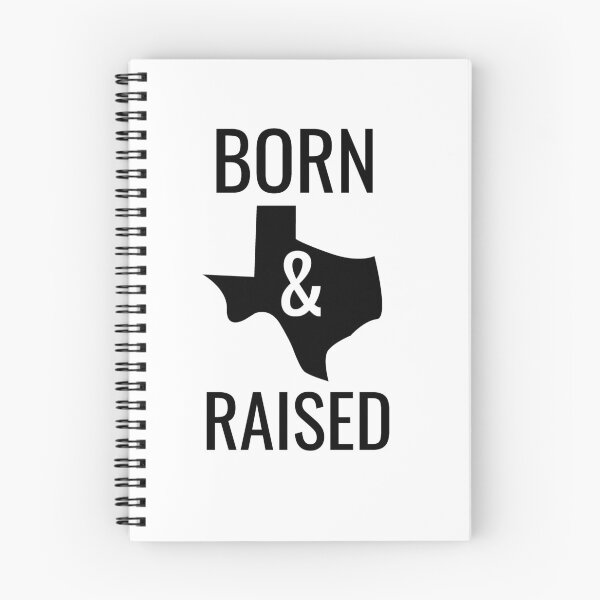 Item preview,  Born and raised in Texas black designed and sold by RPHDesigns.