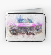 Vintage Pink Cadillac Splash! Laptop Sleeve