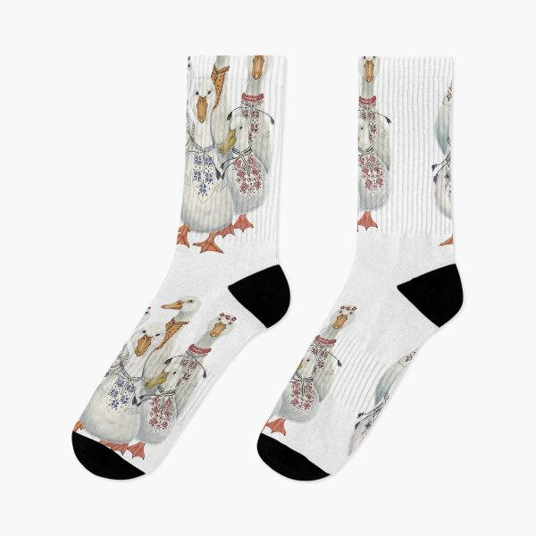 Item preview, Geese in vyshyvanka  designed and sold by 7Woodhandmade.