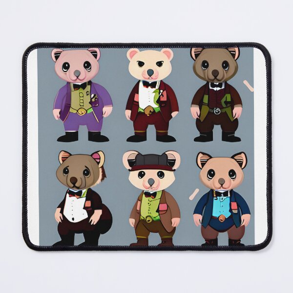 Item preview, Wombat Family designed and sold by Earthkids.