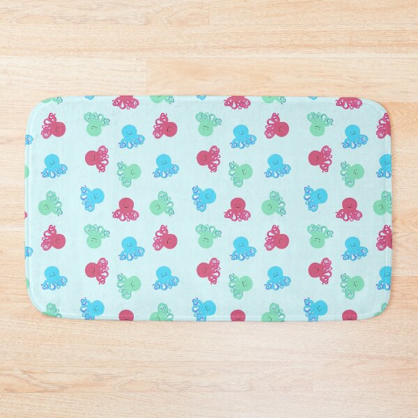 Item preview, Colored Octopus Pattern designed and sold by Brushes with Nature.