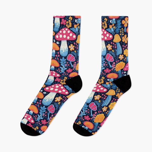 Artikelvorschau, Shrooms -- Retro Pattern Design  entworfen und verkauft von AestheticNow.